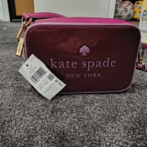 NWT Kate Spade Magenta Crossbody Bag